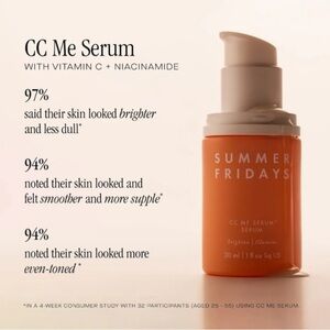 Summer Fridays
CC Me Vitamin C + Niacinamide Serum